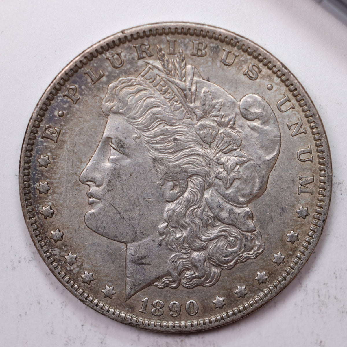 1890-O Morgan Silver Dollar, Extra Fine Circulated Coin, Store #DR039.