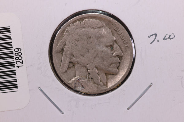 1917-D Buffalo Nickel, *Raised Date* Affordable Coin.  Store #12889