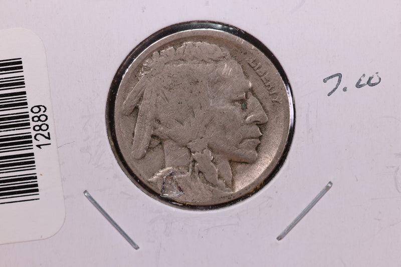 1917-D Buffalo Nickel, *Raised Date* Affordable Coin.  Store