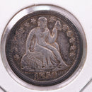 1850 Seated Liberty Silver Dime., A.U., Store Sale