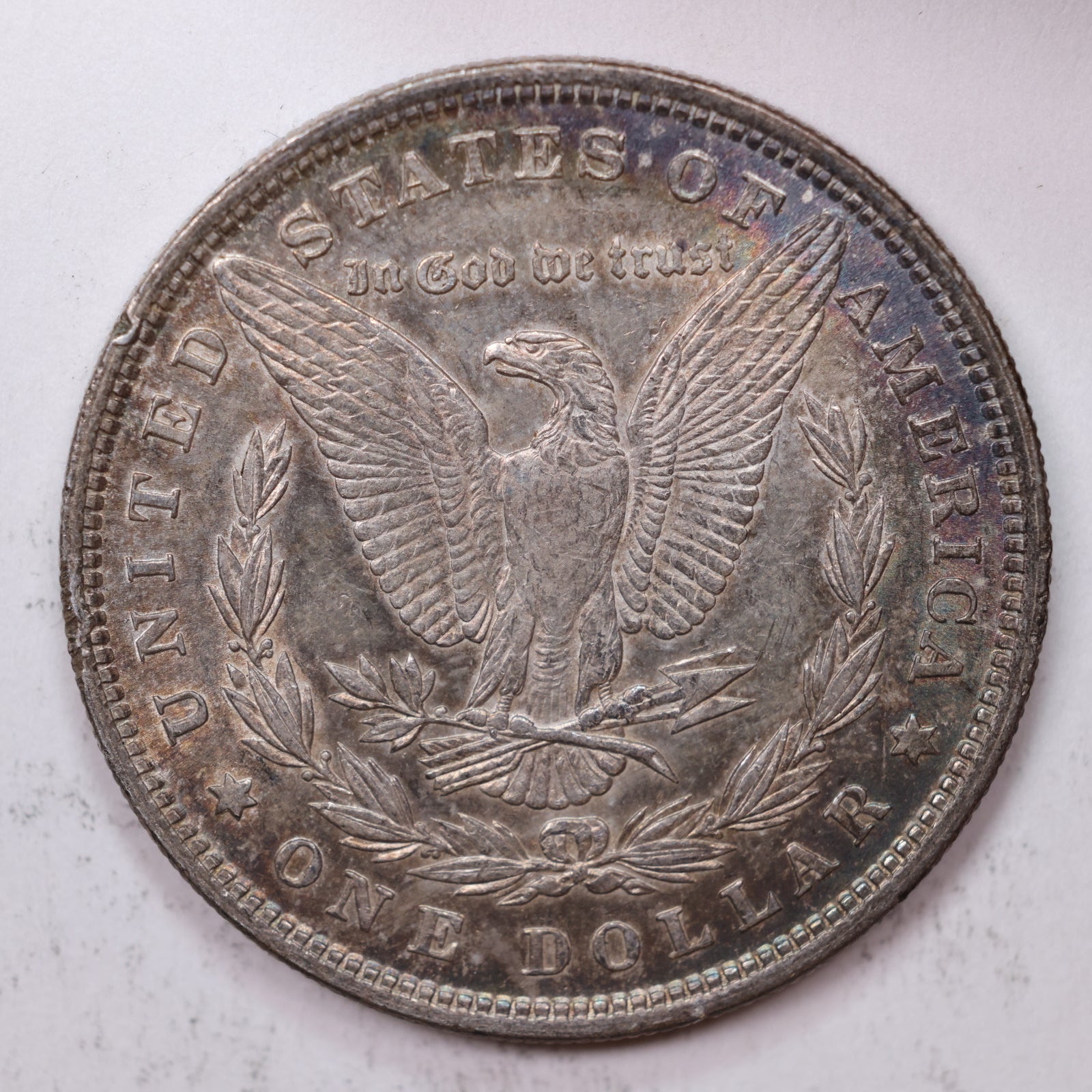 1879 Morgan Silver Dollar, Mint State Uncirculated Coin, Store #DR040.