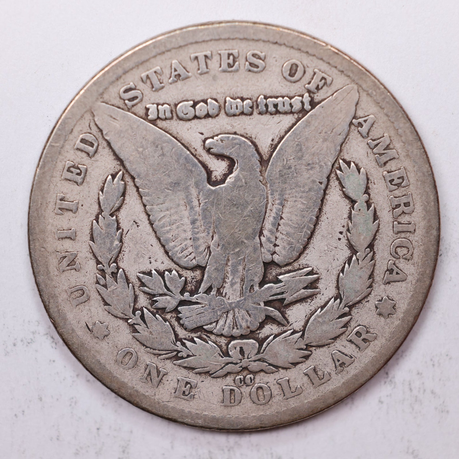 1880-CC Morgan Silver Dollar, Good Circulated Coin, Store SALE #DR043.