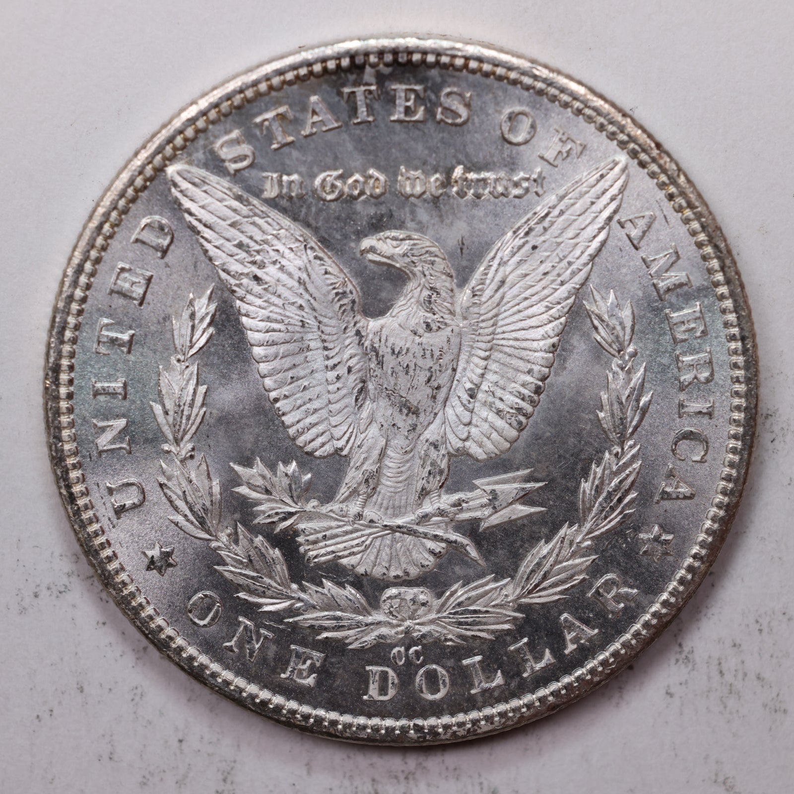 1881-CC Morgan Silver Dollar, Gem Minstate, Uncirculated Coin, Store #DR044.