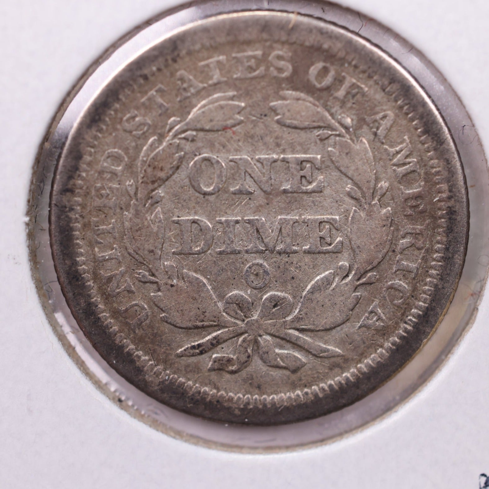 1852-O Seated Liberty Silver Dime., X.F., Store Sale #19038