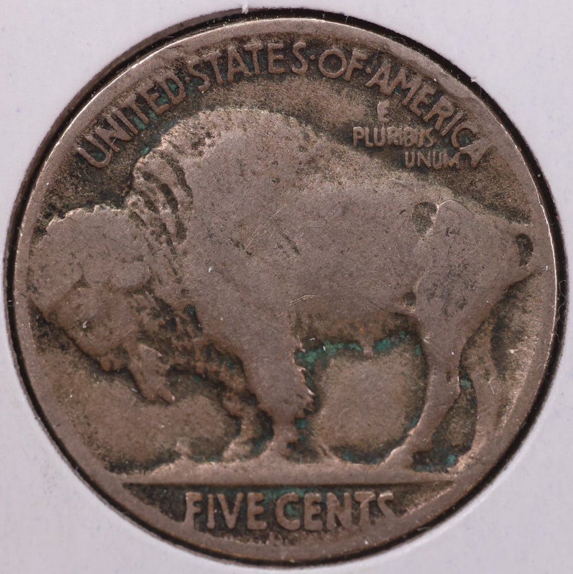 1918-D Buffalo Nickel, Average Circulated Coin. Store #NL785