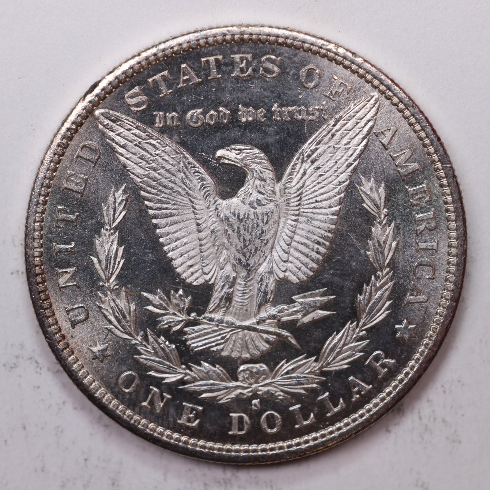 1887-S Morgan Silver Dollar, Gem Mint State, Uncirculated Coin, Store #DR048.