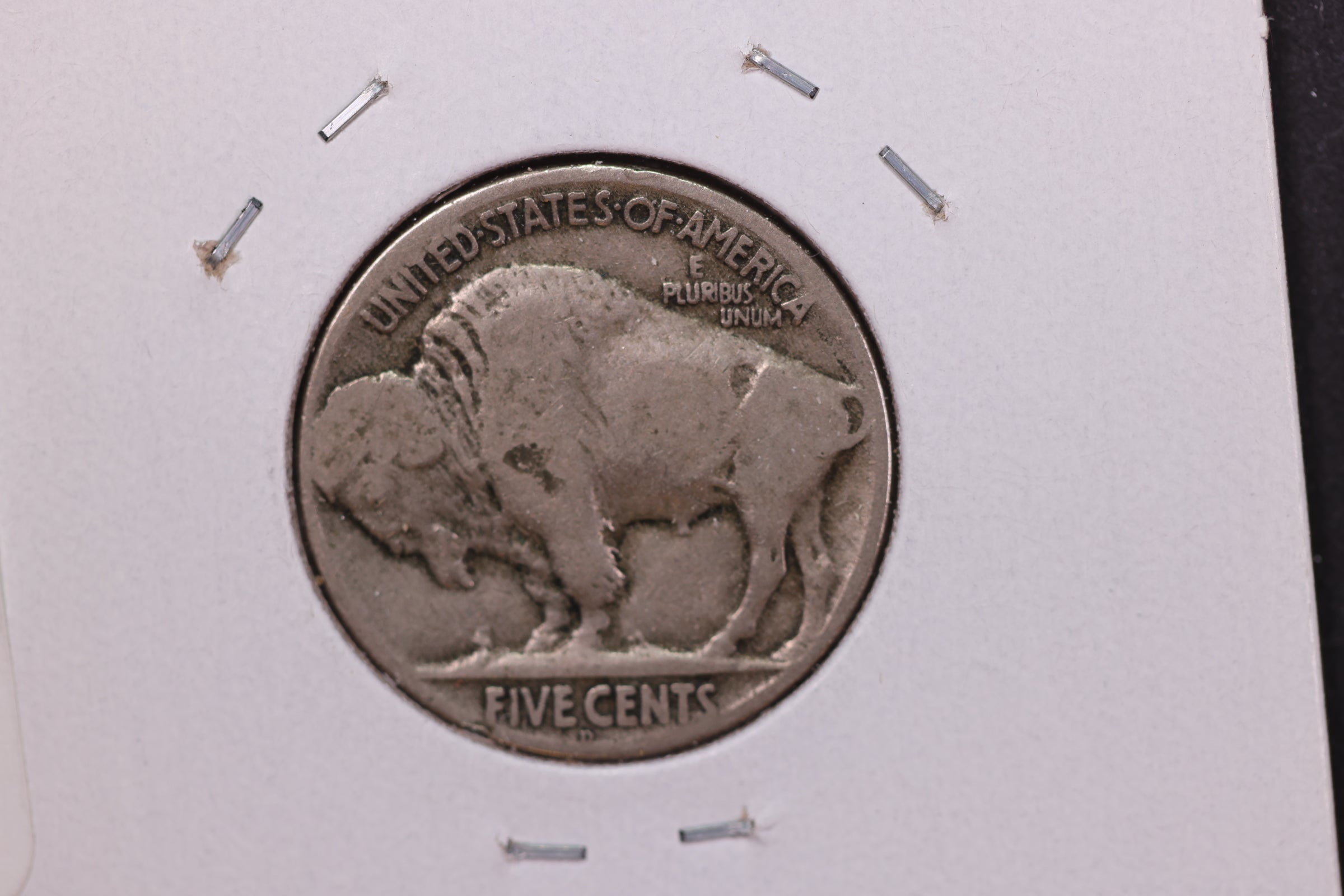 1918-D Buffalo Nickel, Average Circulated Coin. Store #12899