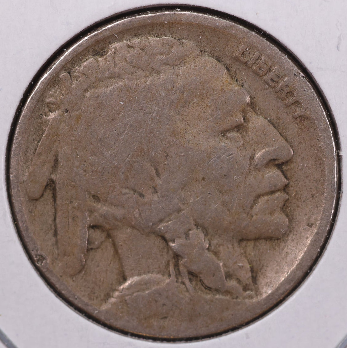 1918-D Buffalo Nickel, Average Circulated Coin. Store #NL783