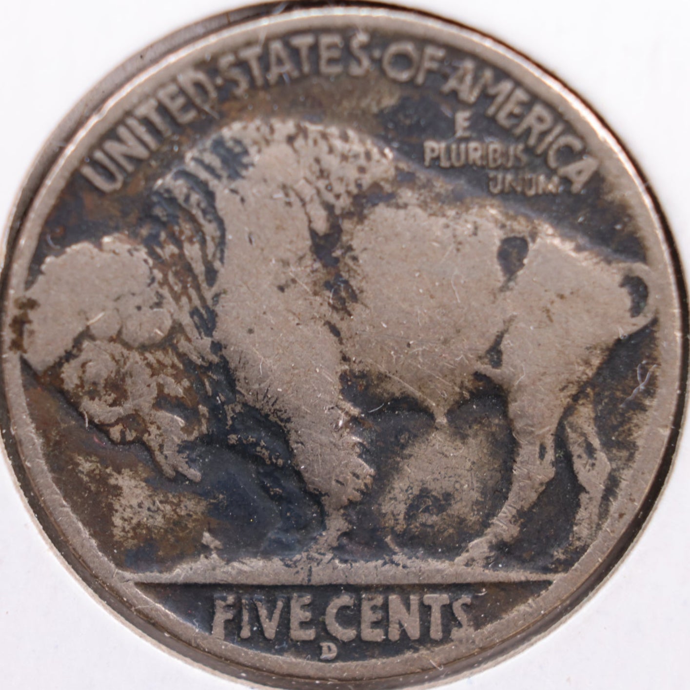 1915-D Buffalo Nickel, Very Good Circulated Coin, Store #NL281