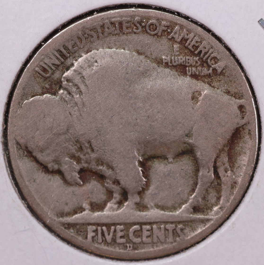 1918-D Buffalo Nickel, Circulated Condition. Store #NL781