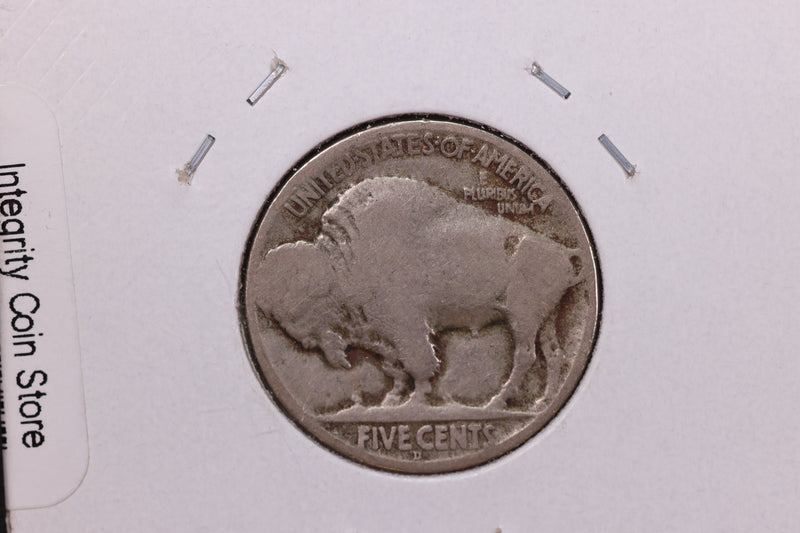 1918-D Buffalo Nickel, Circulated Condition. Store