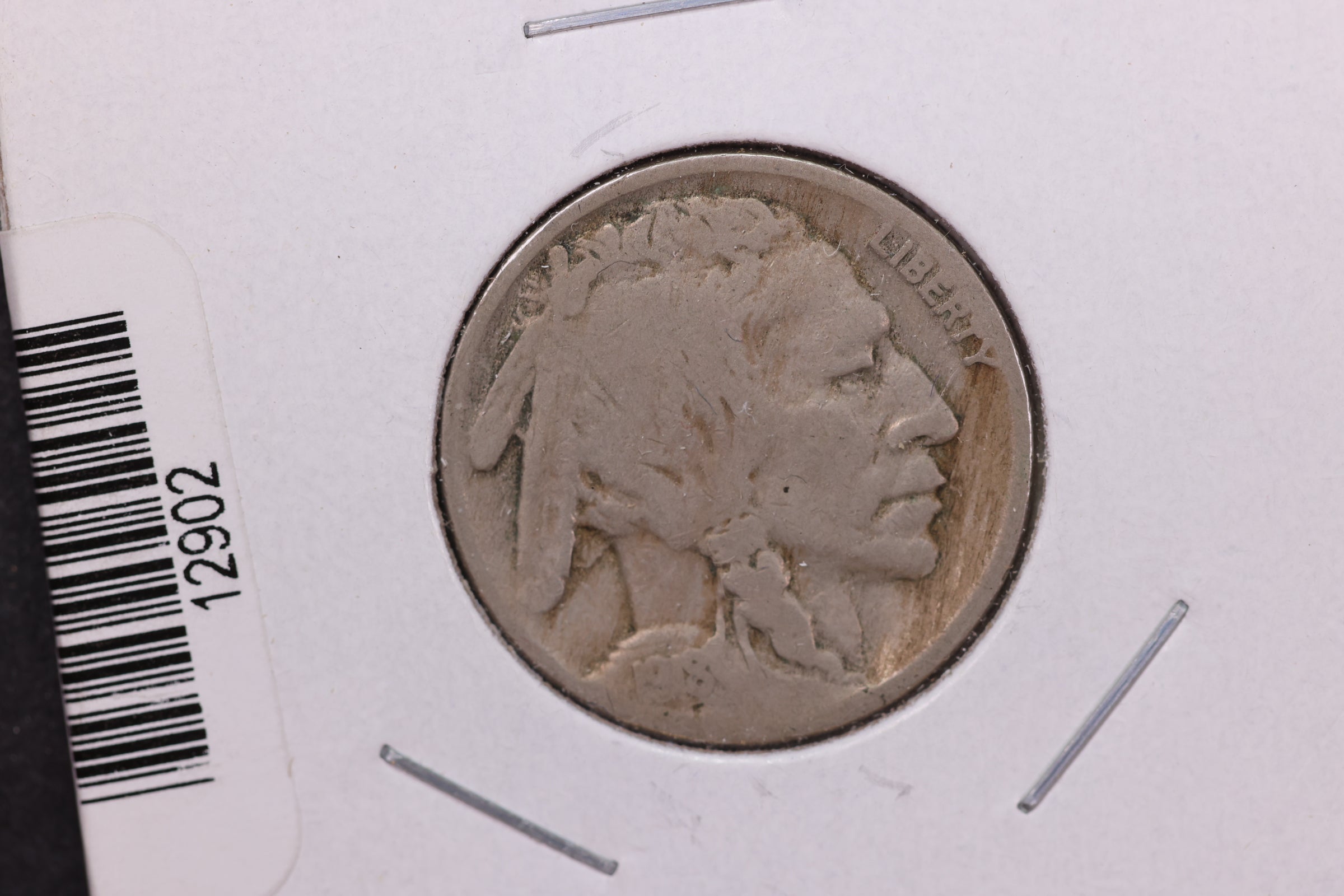 1918-D Buffalo Nickel, Circulated Condition. Store #12902