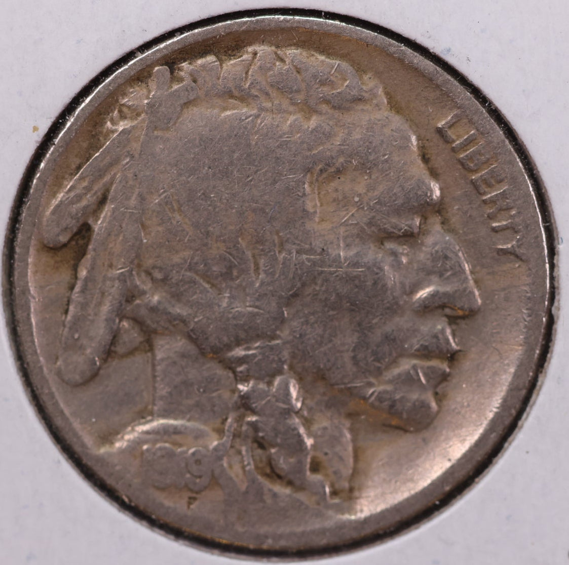 1919 Buffalo Nickel. Affordable Circulated Coin.  Store #NL789