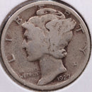 1927 Mercury Silver Dime, Fine Circulated Coin, Store
