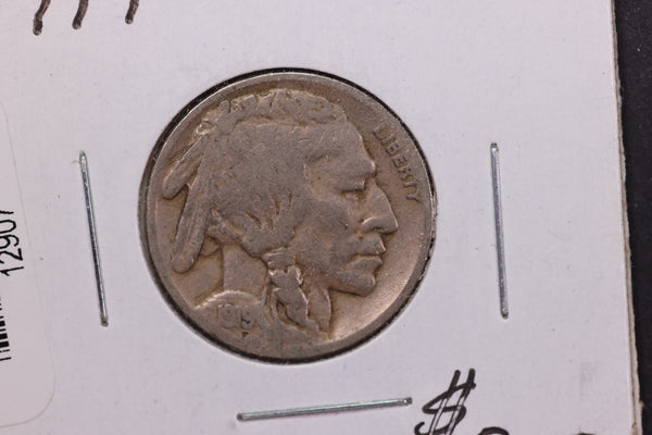 1919 Buffalo Nickel. Average Circulated Coin.  Store #12907
