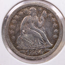 1854-O Seated Liberty Silver Dime., A.U., Details., Store Sale