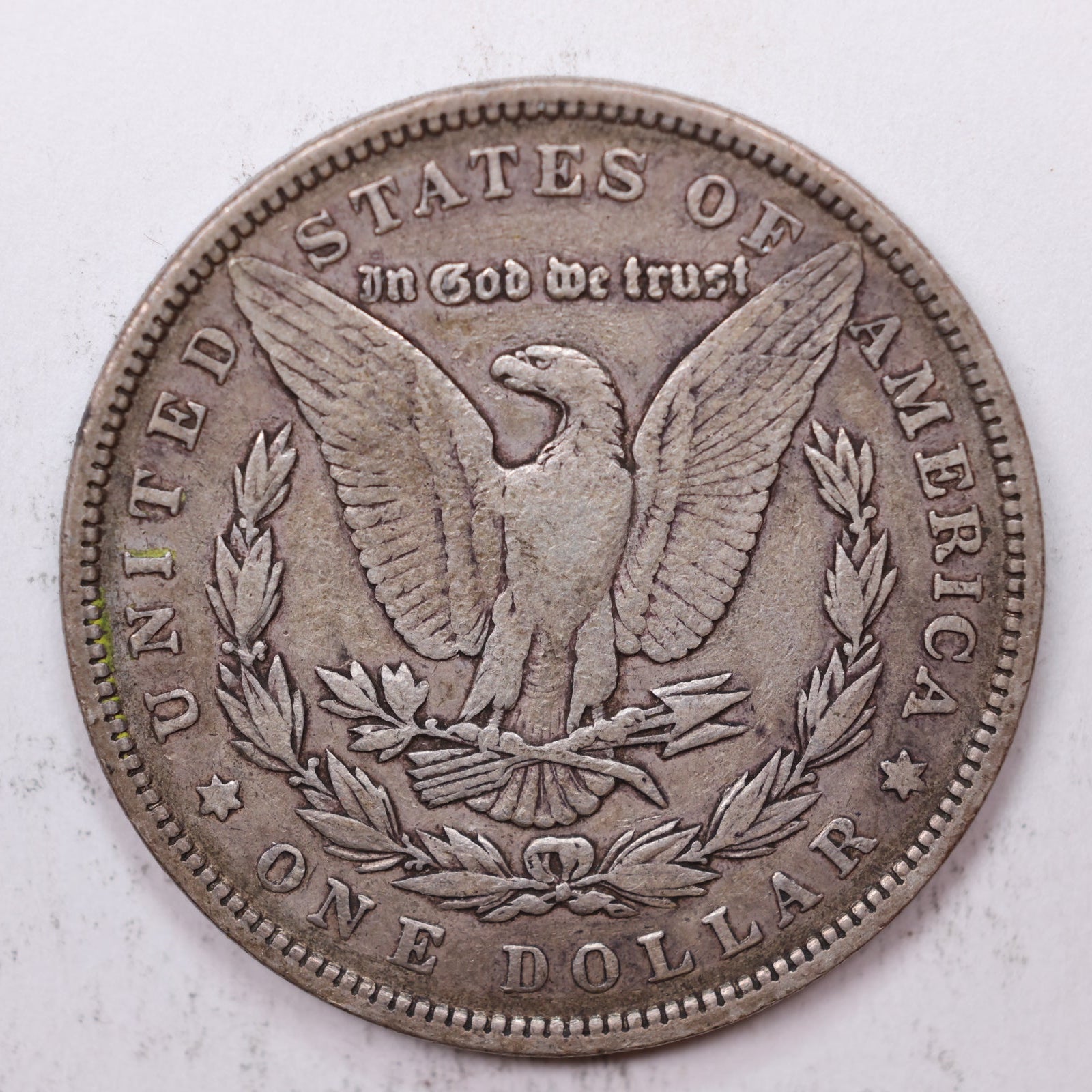 1893 Morgan Silver Dollar, Very Fine +, Circulated Coin, Store #DR058.