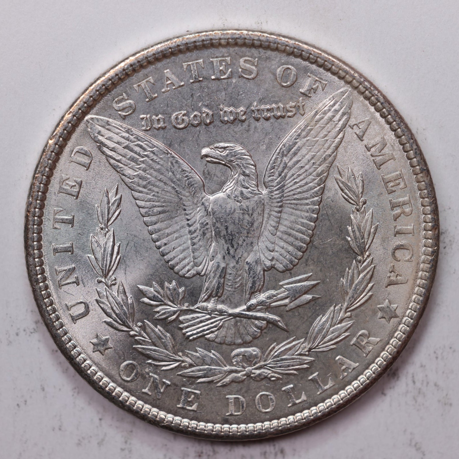 1904 Morgan Silver Dollar, Mint State Uncirculated Coin, Store #DR059.
