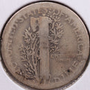 1928-D Mercury Silver Dime, Fine Circulated Coin, Store