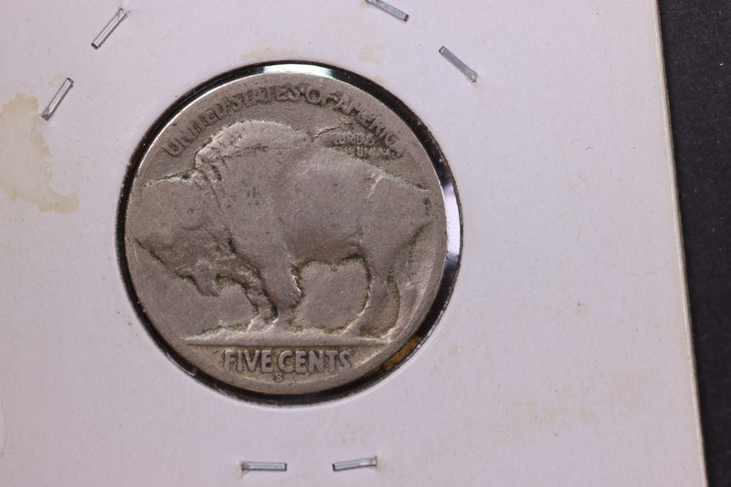 1919-S Buffalo Nickel, *Raised Date* Affordable Coin. Store