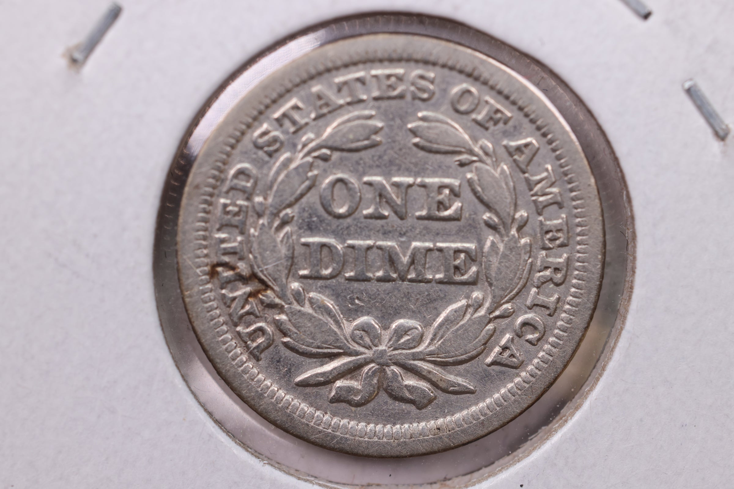 1856 Seated Liberty Silver Dime., X.F +., Store Sale #19052