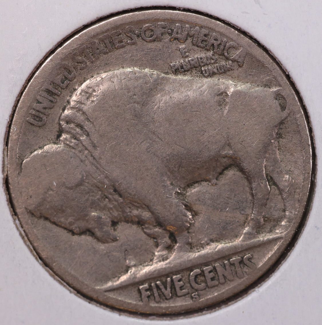 1919-S Buffalo Nickel, Fair Circulated Coin. Store #NL799