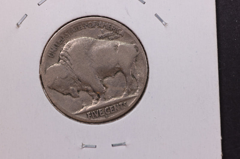 1919-S Buffalo Nickel, Average Circulated Coin. Store