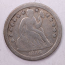 1856-O Seated Liberty Silver Dime., Fine., Store Sale