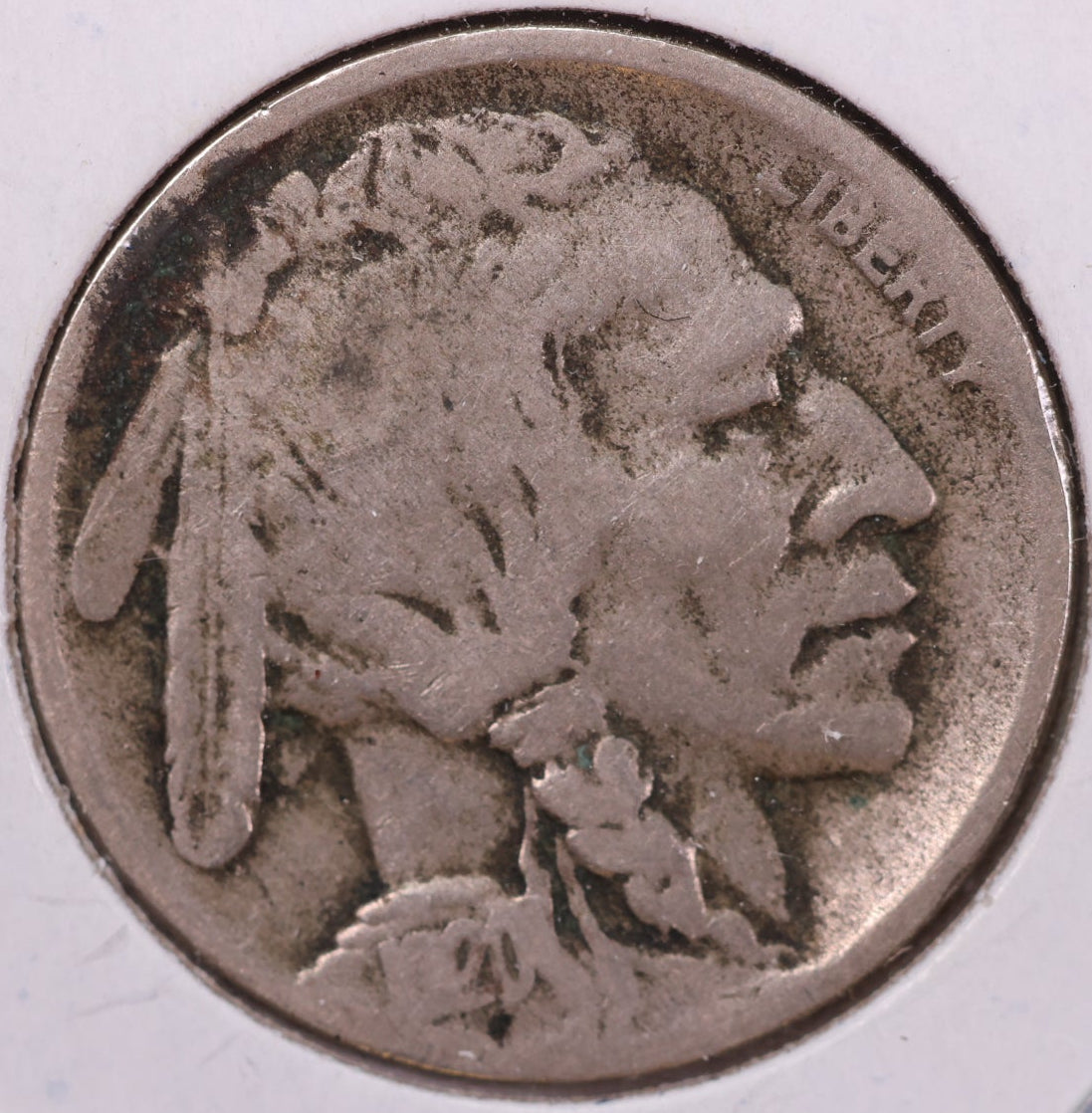 1920-D Buffalo Nickel. Good Circulated Coin.  Store #NL801