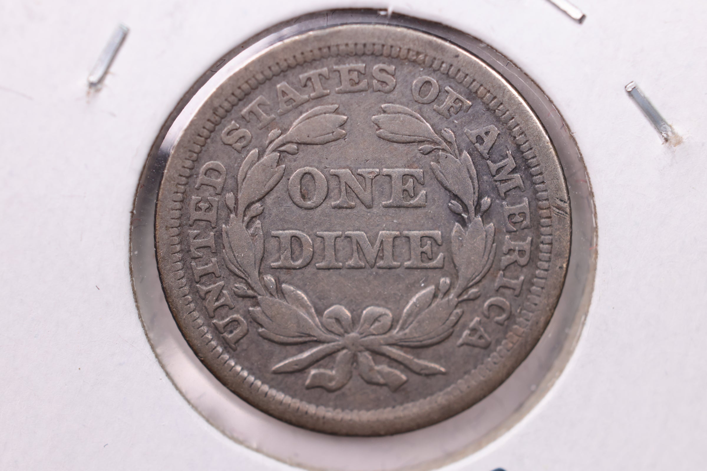 1857 Seated Liberty Silver Dime., Very Fine., Store Sale #19058