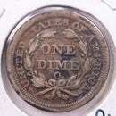 1857-O Seated Liberty Silver Dime., V.F., Store Sale