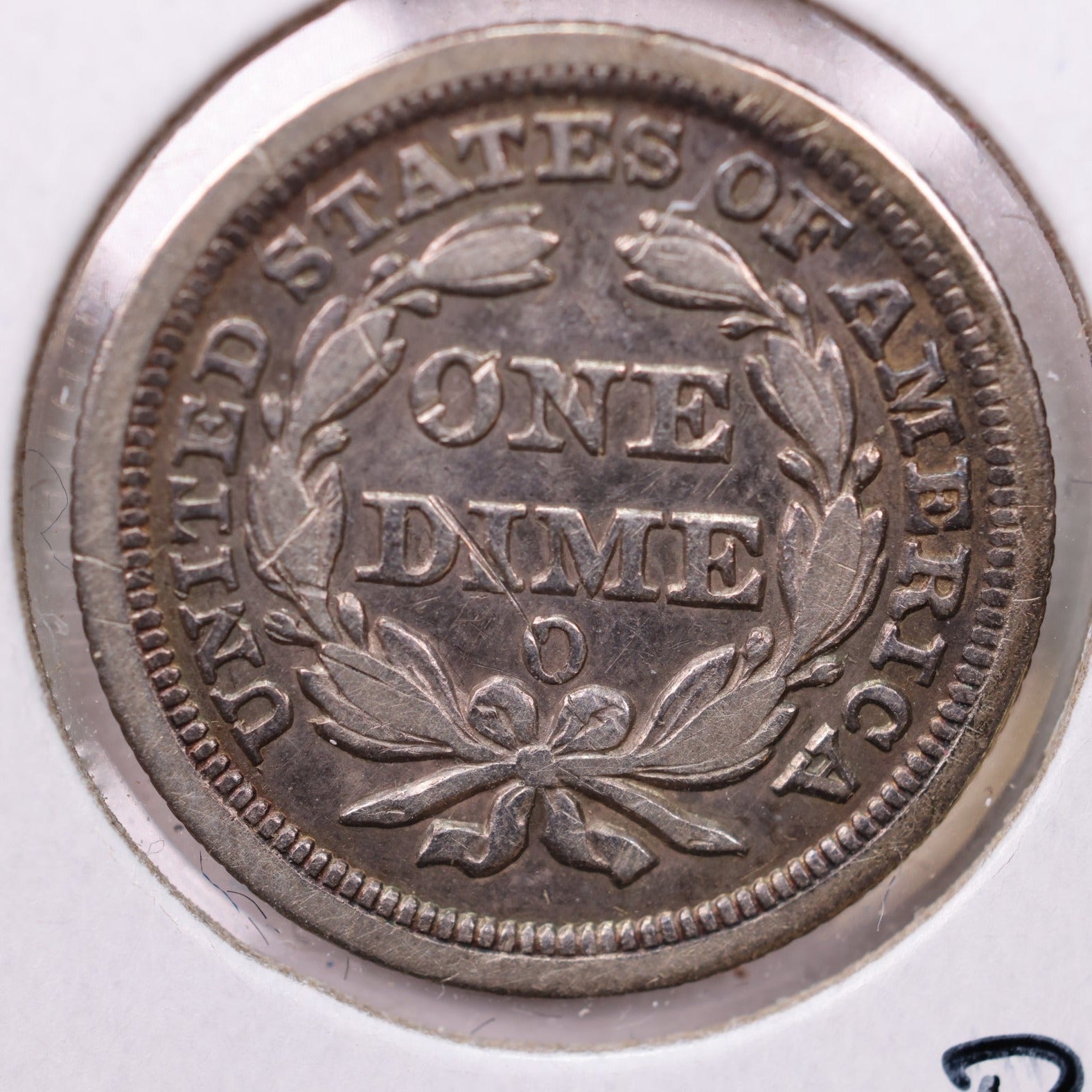 1857-O Seated Liberty Silver Dime., X.F., Store Sale #19062