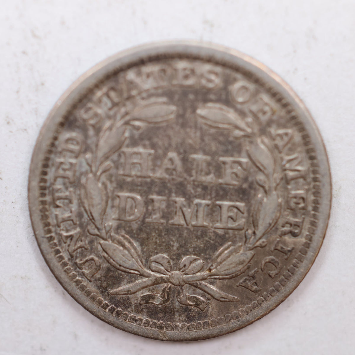 1840 Seated Liberty Silver Half Dime, Drape, Extra Fine +, Store #HE011.
