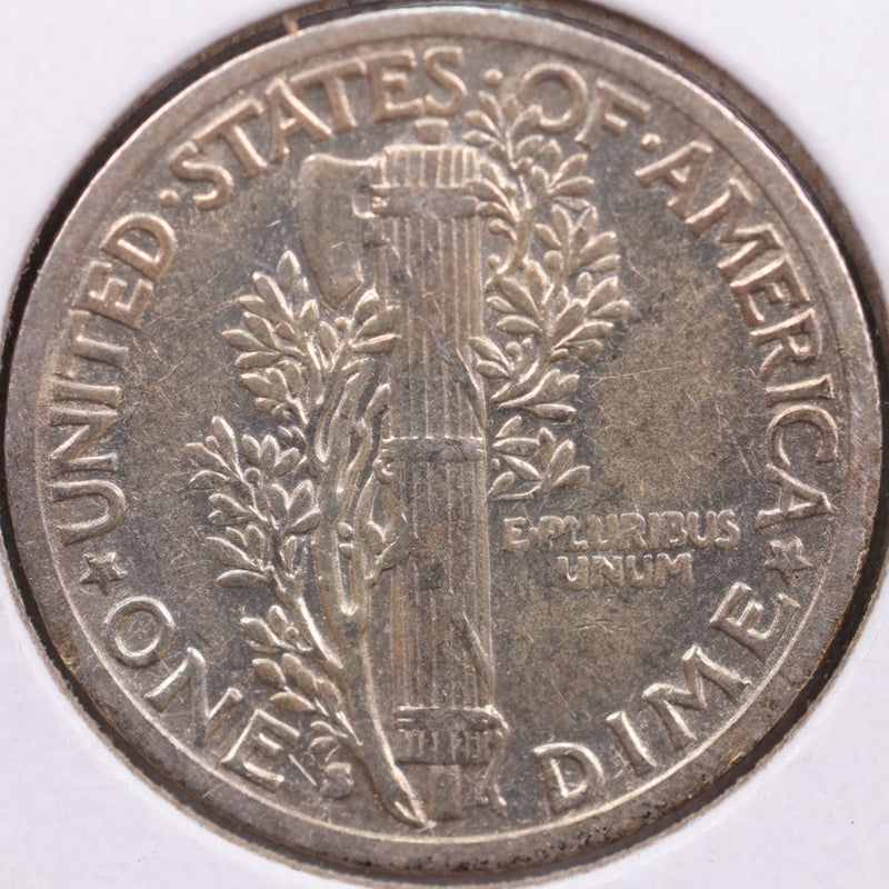1935-S Mercury Silver Dime, About Uncirculated Coin, Store