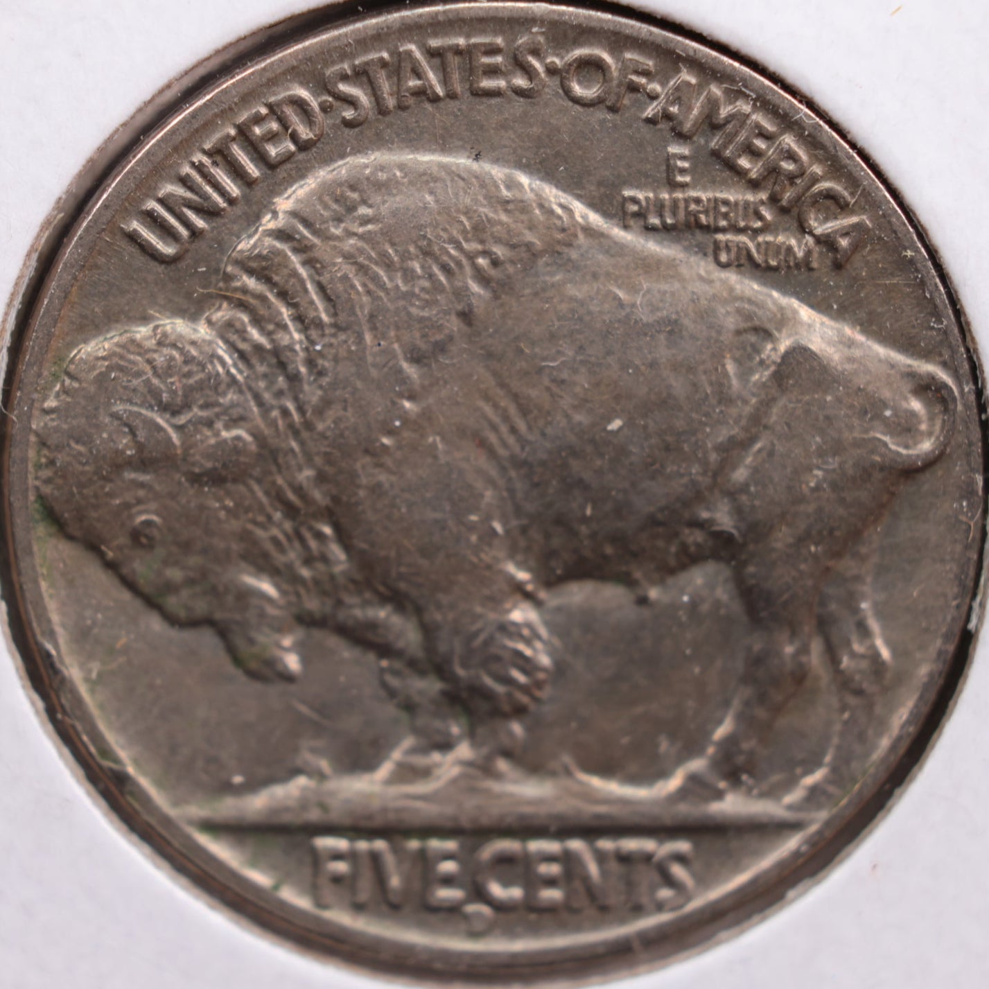 1915-D Buffalo Nickel, About Uncirculated Coin, Store #NL302