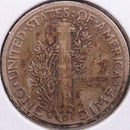 1935-S Mercury Silver Dime, Very Fine Circulated Coin, Store
