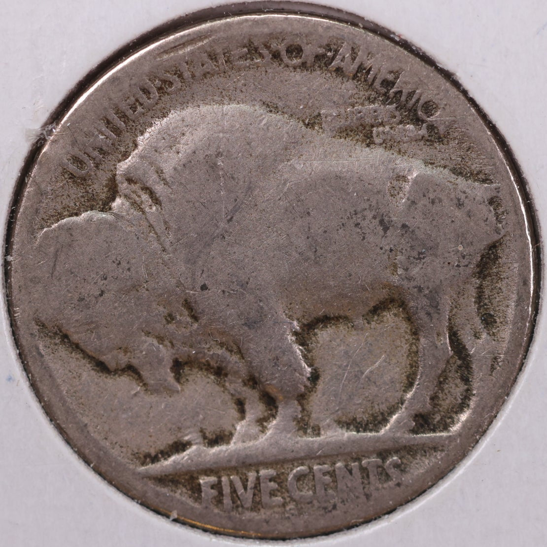 1923-S Buffalo Nickel. About Good Circulated Coin.  Store #NL815