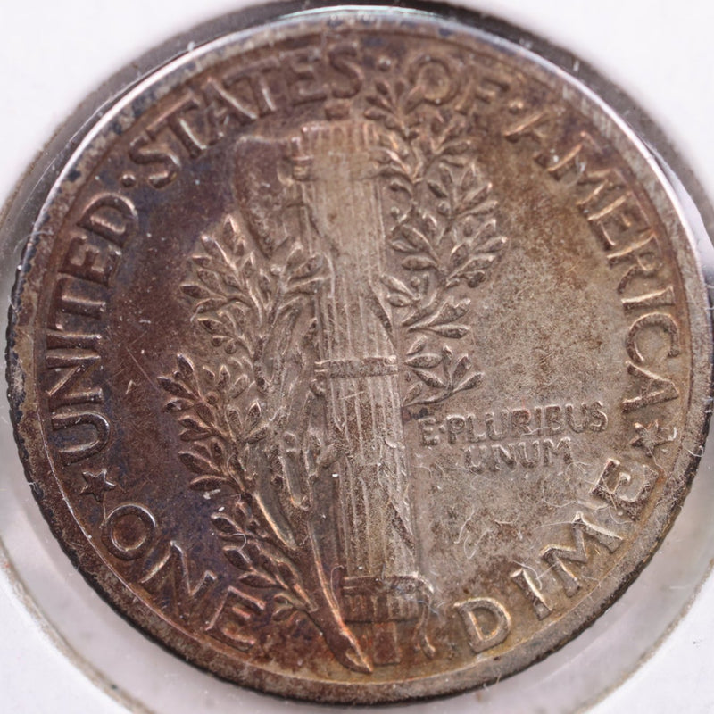 1936 Mercury Silver Dime, Extra Fine Circulated Coin, Store