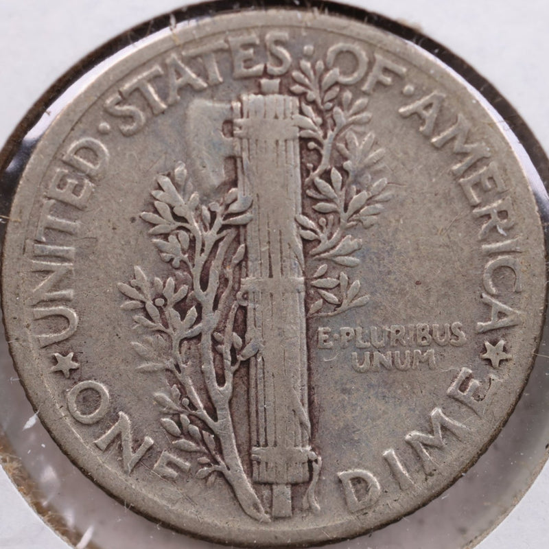1936 Mercury Silver Dime, Very Fine Circulated Coin, Store