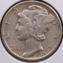 1936 Mercury Silver Dime, Extra Fine Circulated Coin, Store