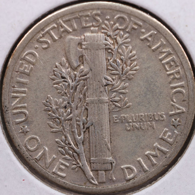 1936 Mercury Silver Dime, Extra Fine Circulated Coin, Store