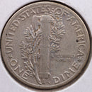 1936 Mercury Silver Dime, Very Fine+ Circulated Coin, Store