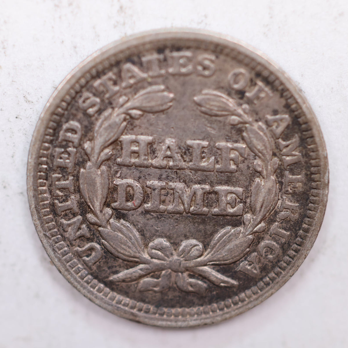 1849 Seated Liberty Silver Half Dime, Extra Fine Circulated, Store #HE022.