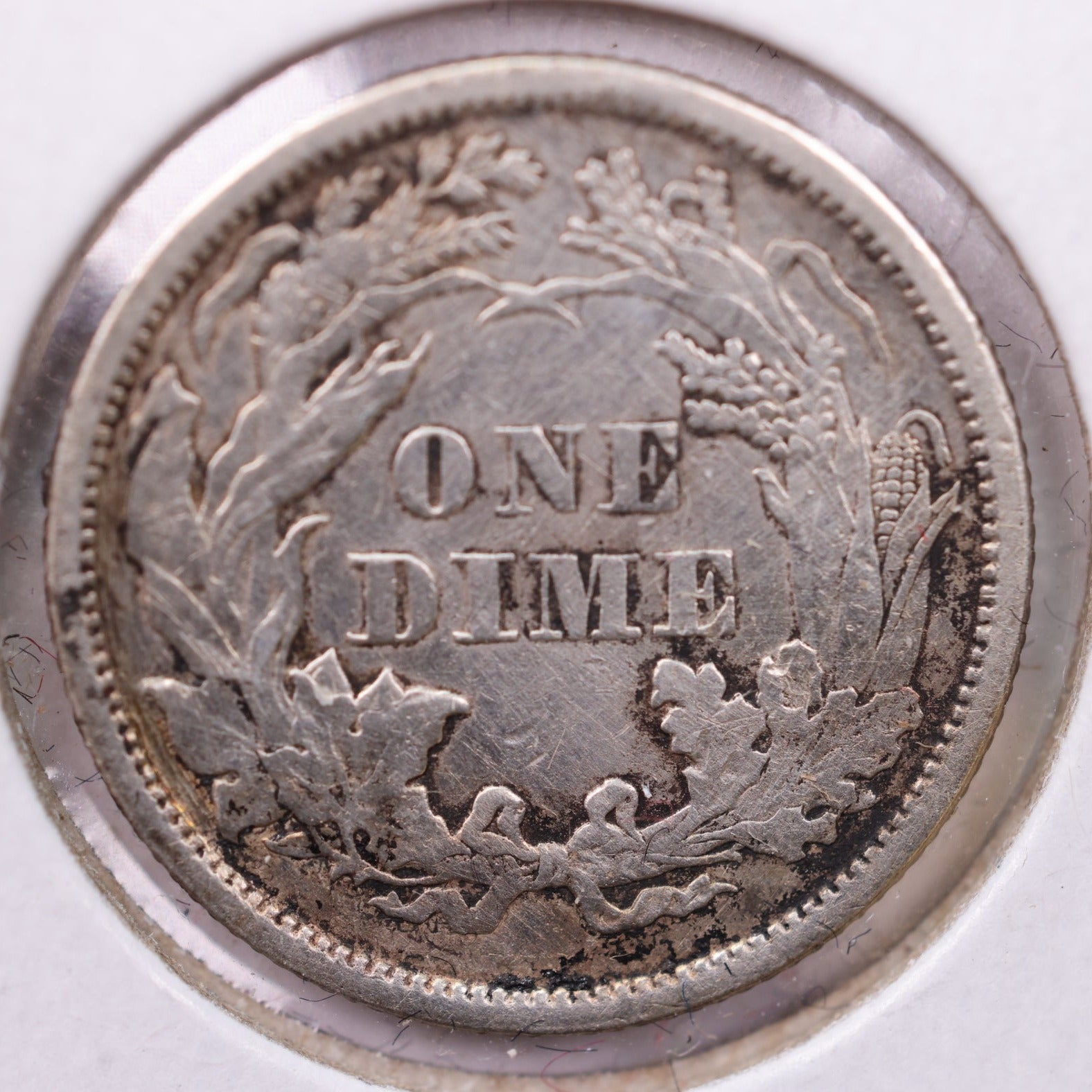 1860 Seated Liberty Silver Dime., X.F+., Store Sale #19073