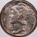 1941 Mercury Silver Dime, Mint State Uncirculated Coin, Store
