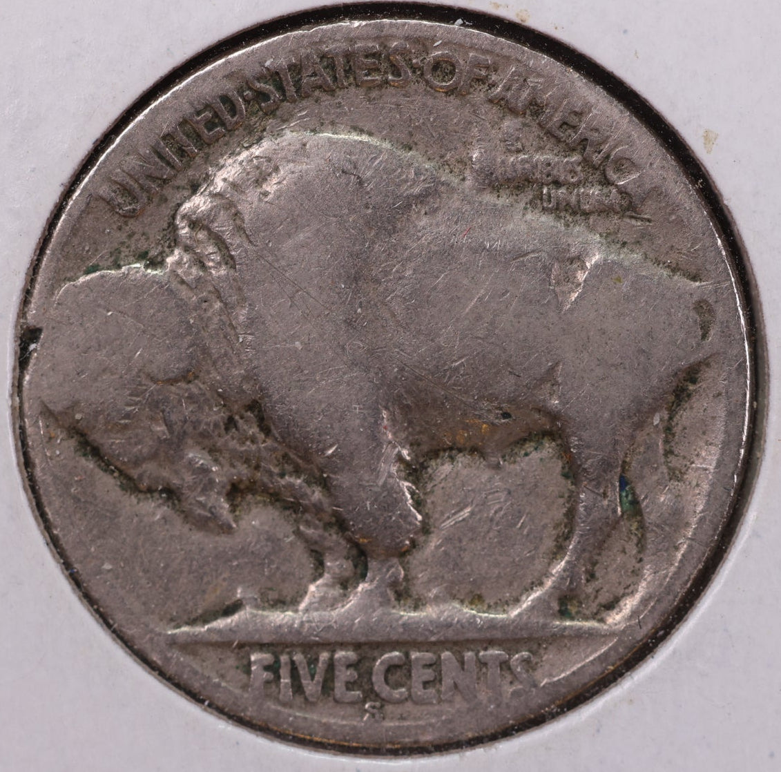 1925-S Buffalo Nickel, Affordable Circulated Coin. Store #NL828