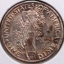 1941 Mercury Silver Dime, Mint State Uncirculated Coin, Store