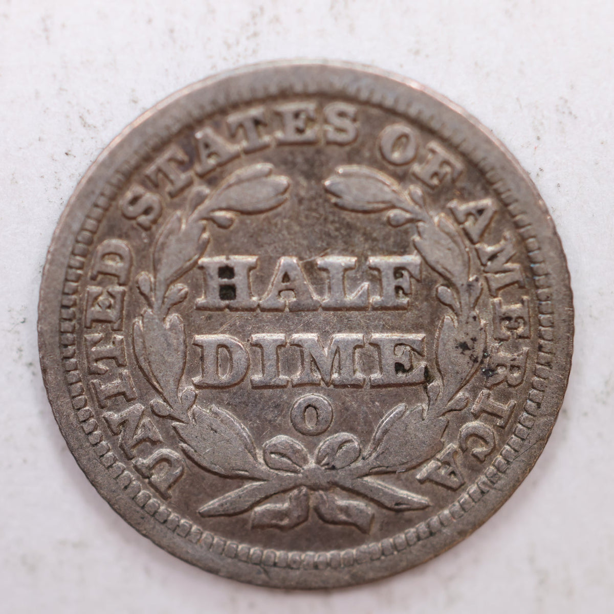 1850-O Seated Liberty Silver Half Dime, Very Fine Circulated Coin, Store #HE027.