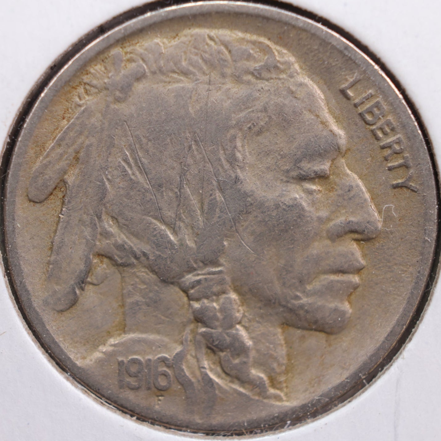 1916 Buffalo Nickel, Very Fine+ Circulated Coin, Store #NL316