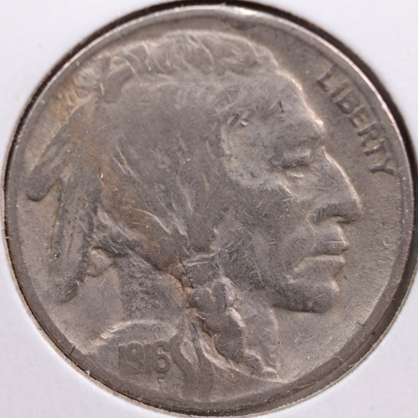 1916 Buffalo Nickel, Fine Circulated Coin, Store #NL317